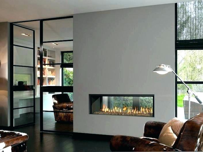 2 Sided Electric Fireplace
